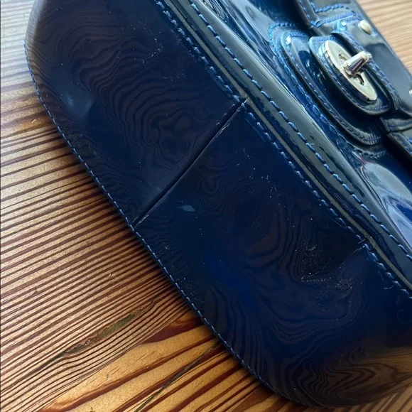 Coach Glossy Midnight blue Crossbody Bag - Picture 2 of 11